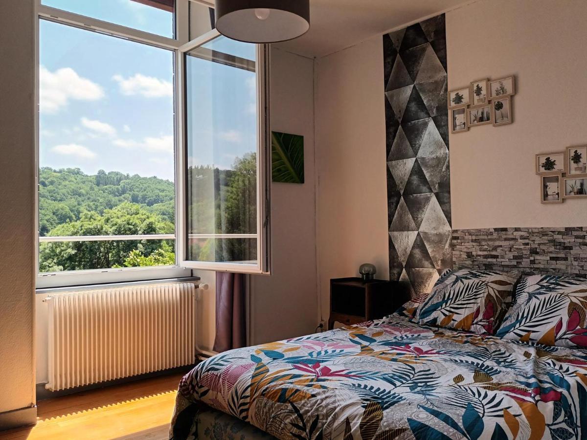 Appartement chaleureux de 82M2 proche de Vulcania Pontaumur Extérieur photo